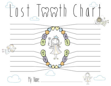 Fairy Lost Tooth Chart